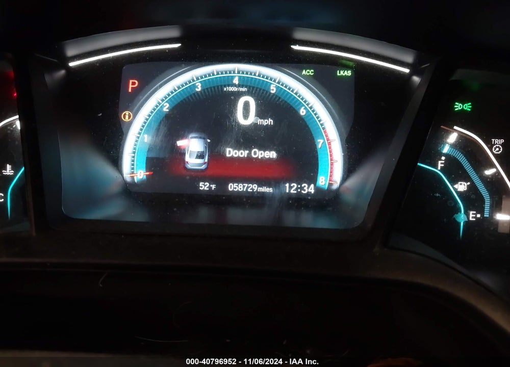 2020 HONDA CIVIC VIN: 2HGFC2F64LH505257