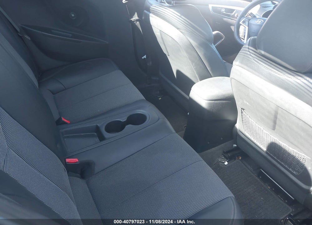 2013 HYUNDAI VELOSTER BASE W/BLACK VIN: KMHTC6AD1DU134311