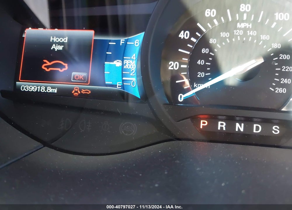 2017 FORD EDGE TITANIUM VIN: 2FMPK4K90HBC34494