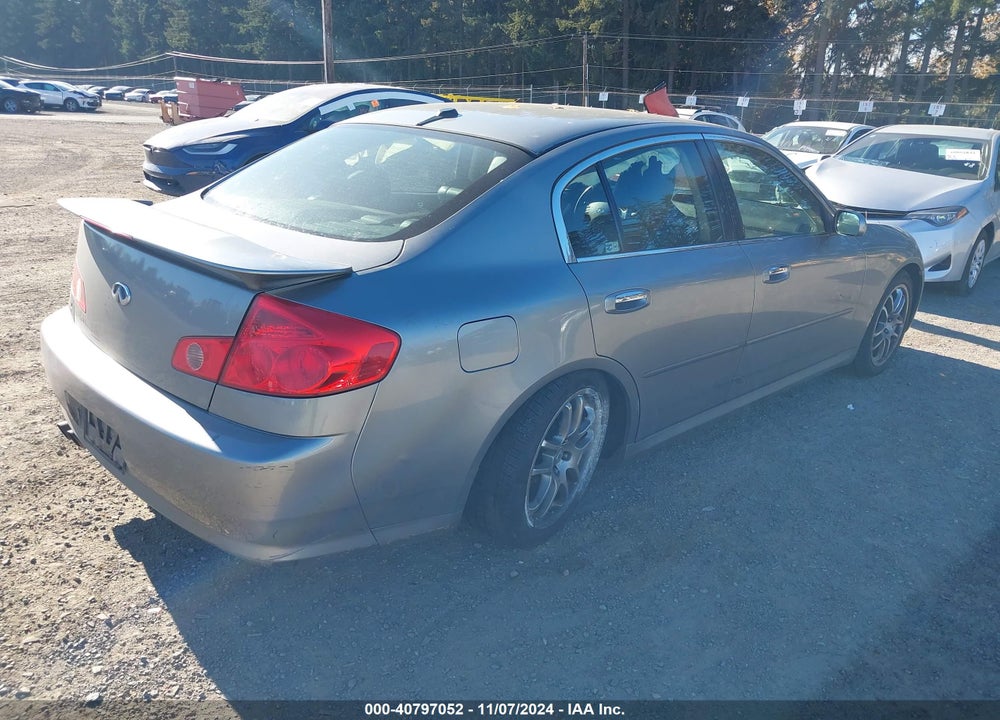 2005 INFINITI G35 VIN: JNKCV51E55M208606