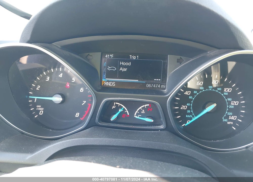 2016 FORD ESCAPE SE VIN: 1FMCU9G96GUB73708