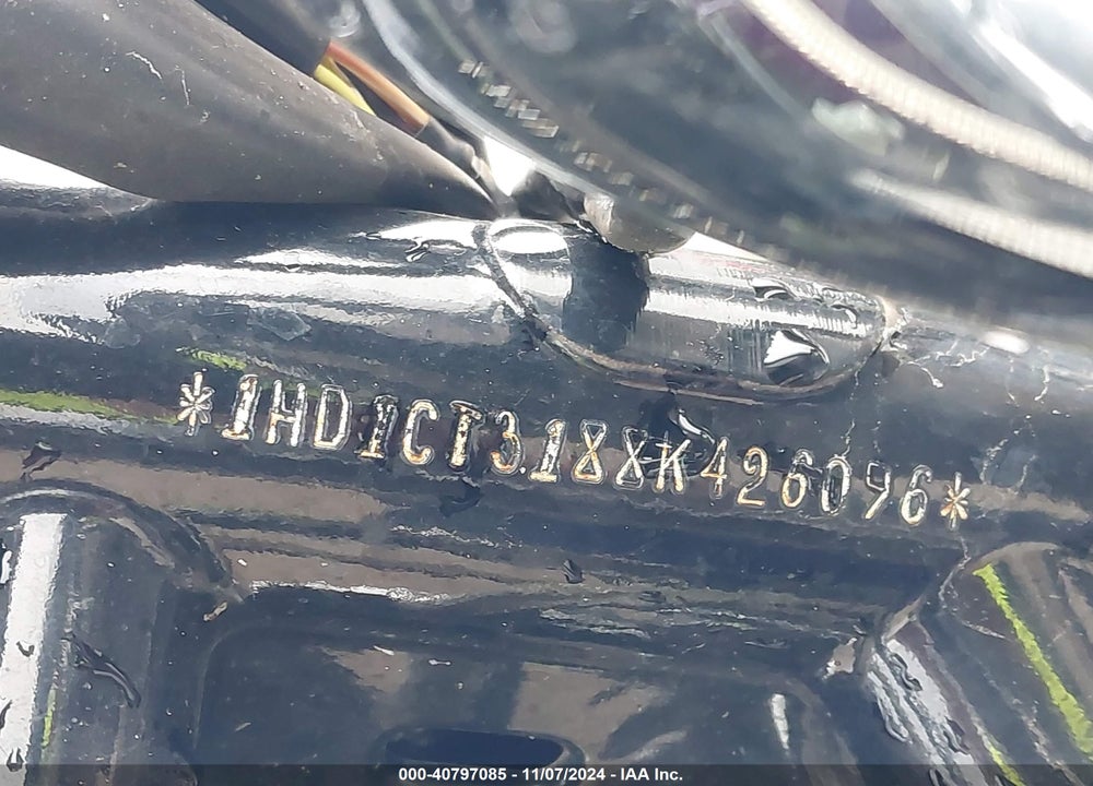 2008 HARLEY-DAVIDSON XL1200 C VIN: 1HD1CT3188K426096
