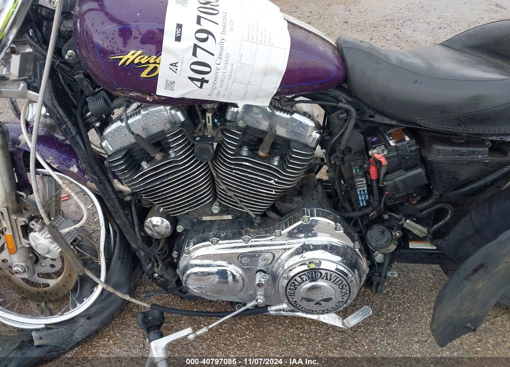 2008 HARLEY-DAVIDSON XL1200 C VIN: 1HD1CT3188K426096