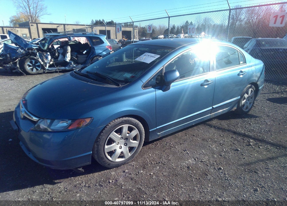 2007 HONDA CIVIC LX VIN: 1HGFA16567L034048