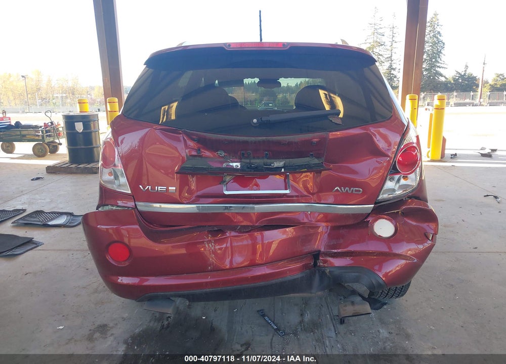 2008 SATURN VUE RED LINE VIN: 3GSDL037X8S690026