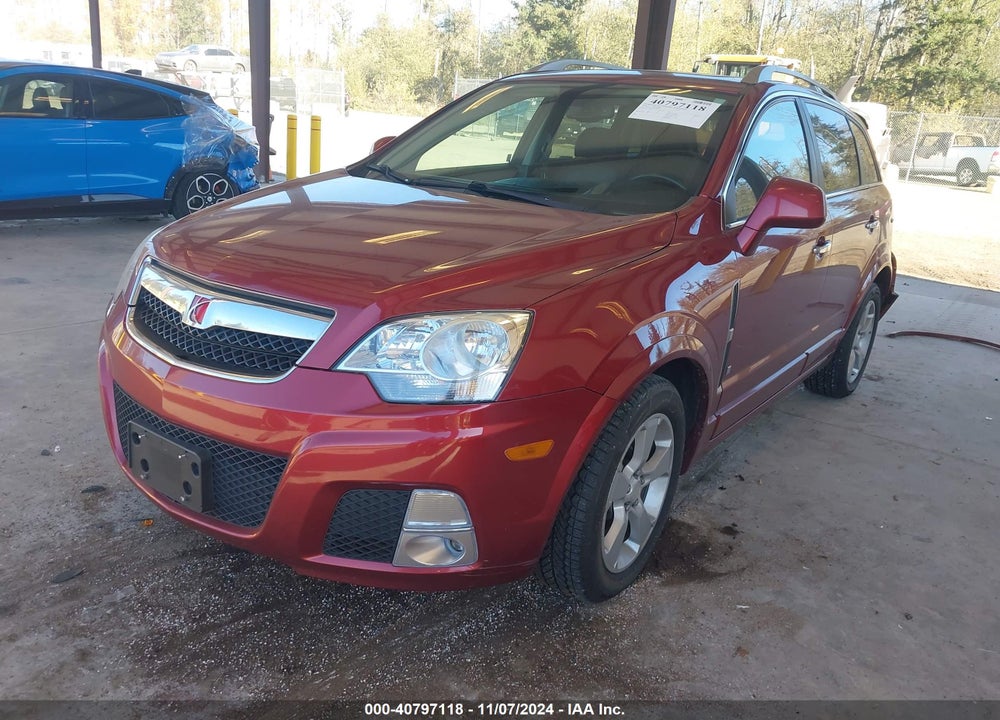 2008 SATURN VUE RED LINE VIN: 3GSDL037X8S690026