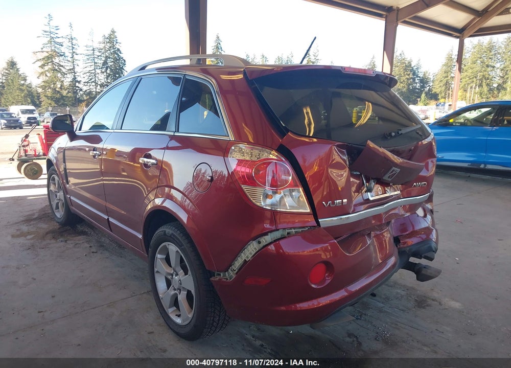 2008 SATURN VUE RED LINE VIN: 3GSDL037X8S690026