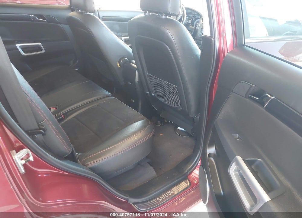 2008 SATURN VUE RED LINE VIN: 3GSDL037X8S690026
