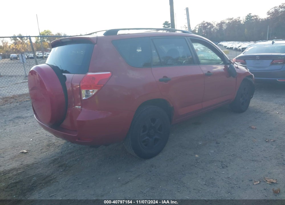 2008 TOYOTA RAV4 BASE V6 VIN: JTMBK33V886030870