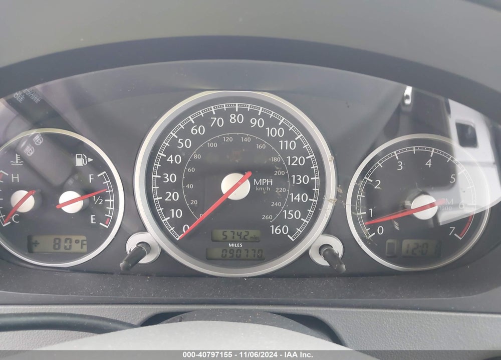 2006 CHRYSLER CROSSFIRE LIMITED VIN: 1C3AN69L06X062380