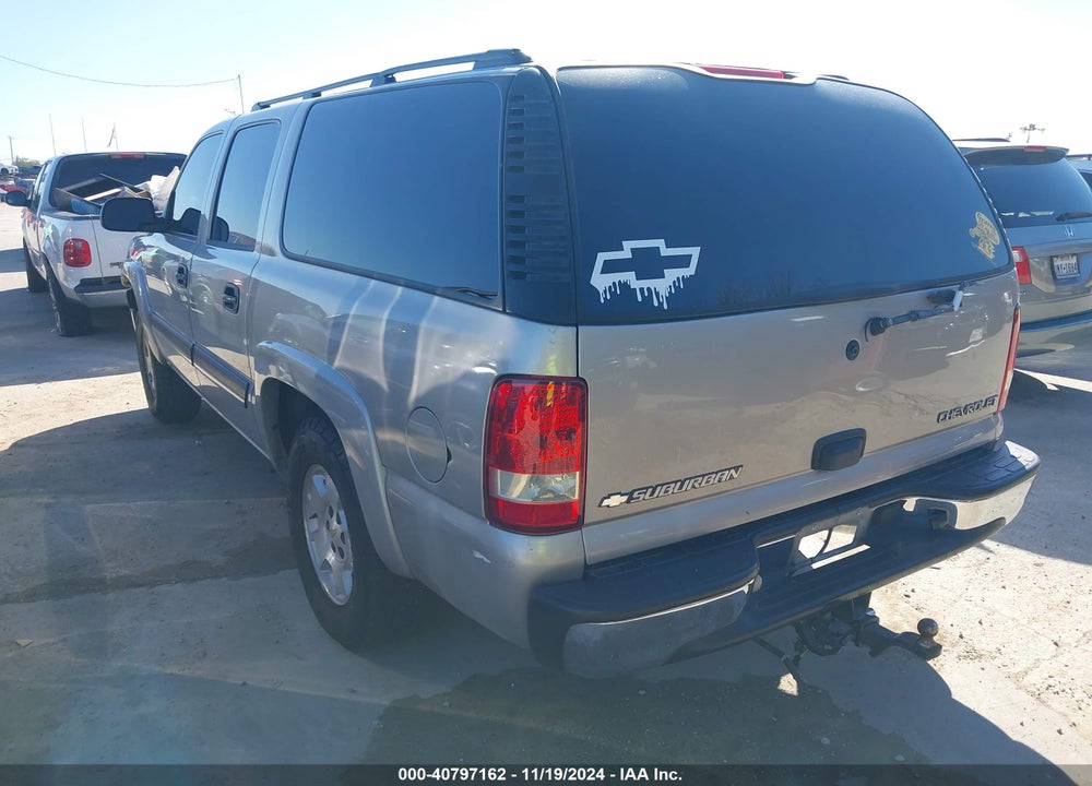 2005 CHEVROLET SUBURBAN 1500 LS VIN: 3GNEC16Z75G252394