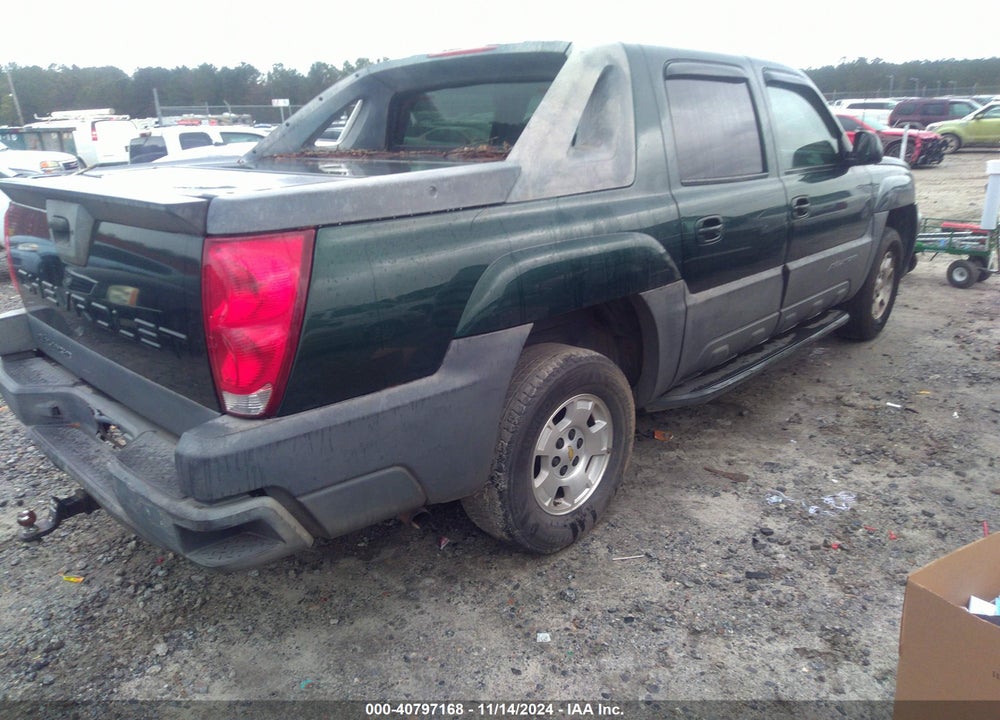 2004 CHEVROLET AVALANCHE 1500 VIN: 3GNEC12T04G143789