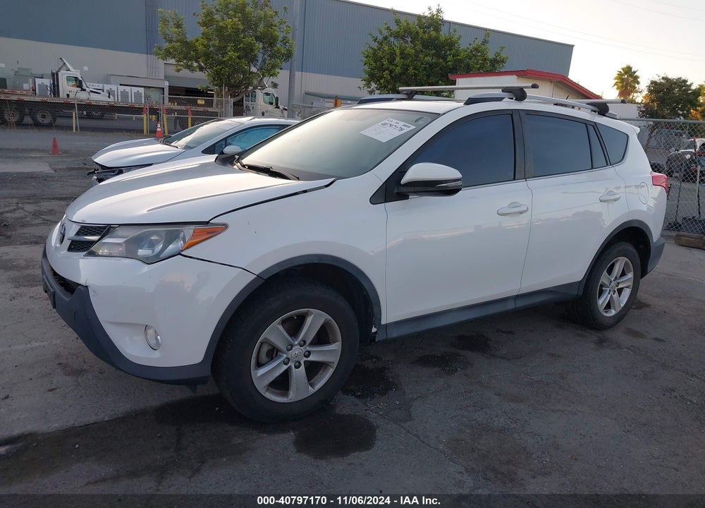 2014 TOYOTA RAV4 XLE VIN: 2T3WFREV4EW107198