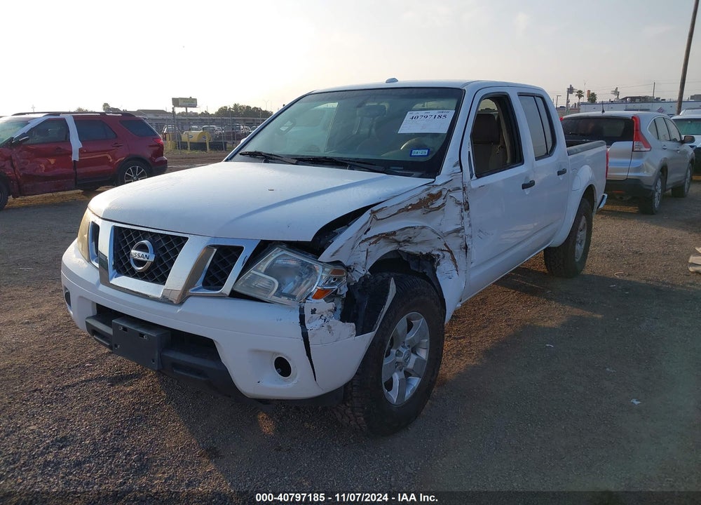 2012 NISSAN FRONTIER SV VIN: 1N6AD0ER1CC476581