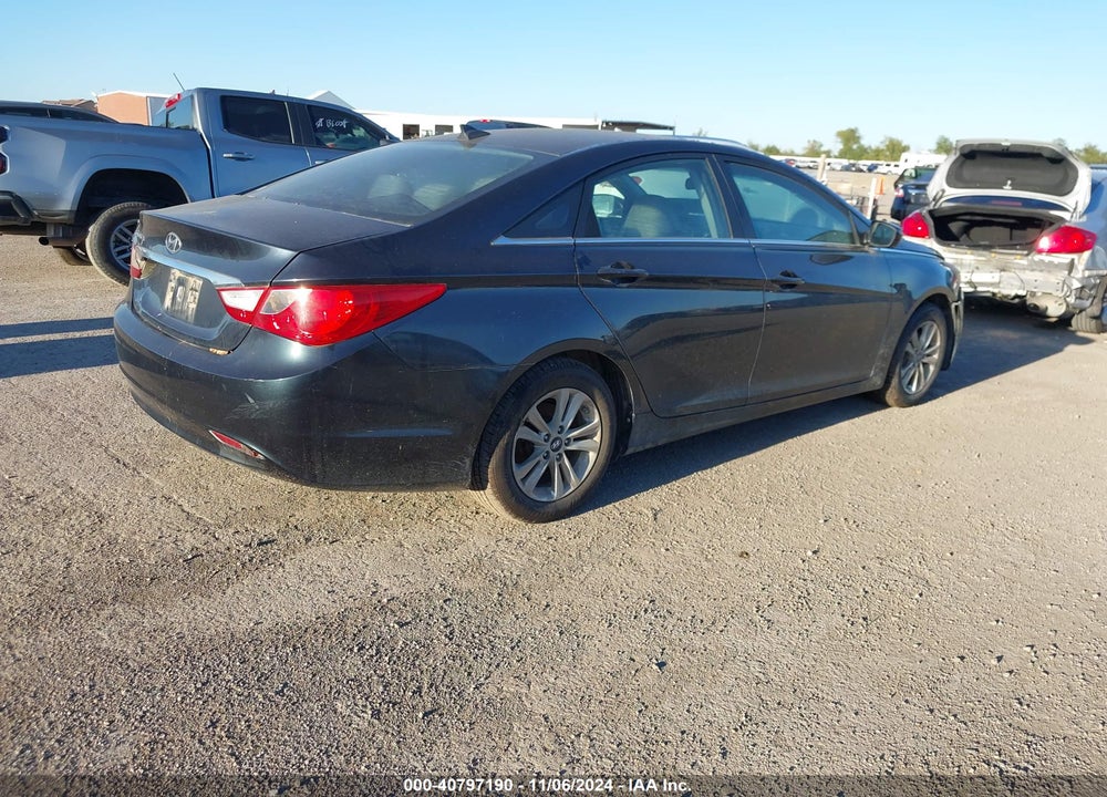 2012 HYUNDAI SONATA GLS VIN: 5NPEB4AC4CH490773