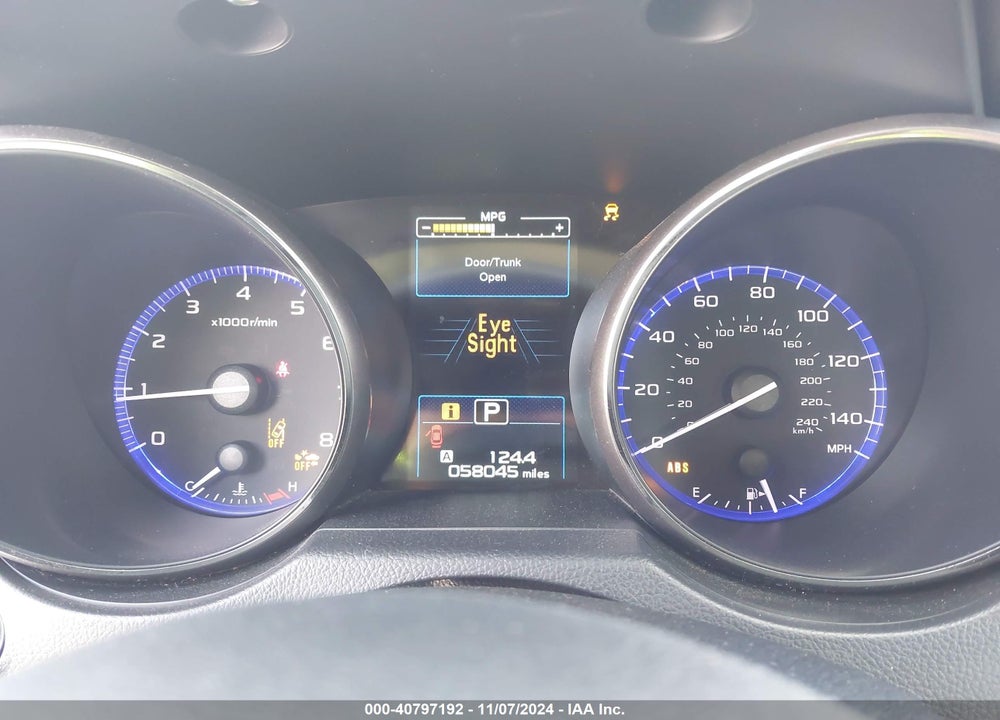 2019 SUBARU LEGACY 2.5I PREMIUM VIN: 4S3BNAF62K3023471