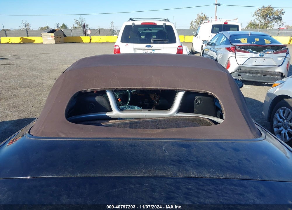 2000 PORSCHE BOXSTER VIN: WP0CA2985YU626789