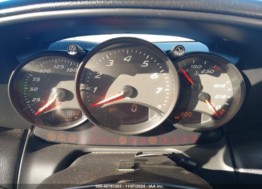 2000 PORSCHE BOXSTER VIN: WP0CA2985YU626789