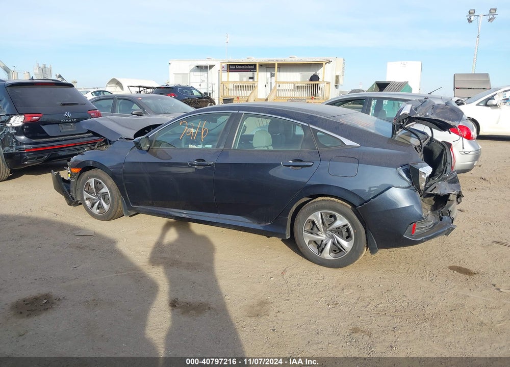 2019 HONDA CIVIC LX VIN: 2HGFC2F65KH504231