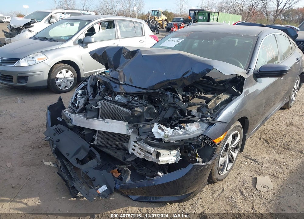 2019 HONDA CIVIC LX VIN: 2HGFC2F65KH504231