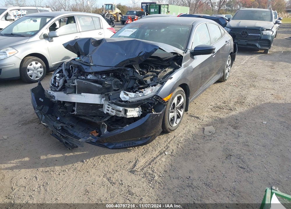 2019 HONDA CIVIC LX VIN: 2HGFC2F65KH504231