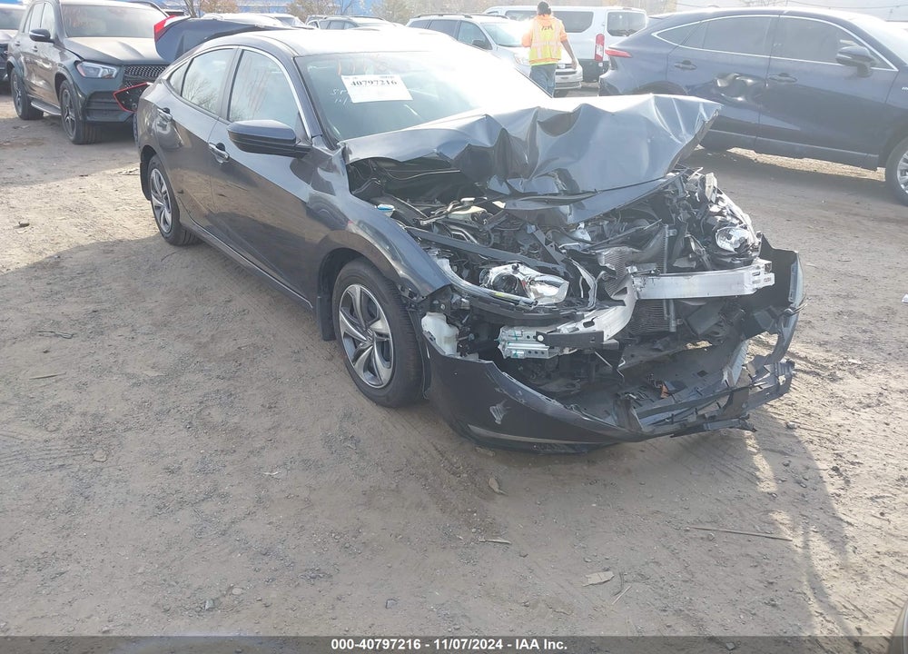2019 HONDA CIVIC LX VIN: 2HGFC2F65KH504231