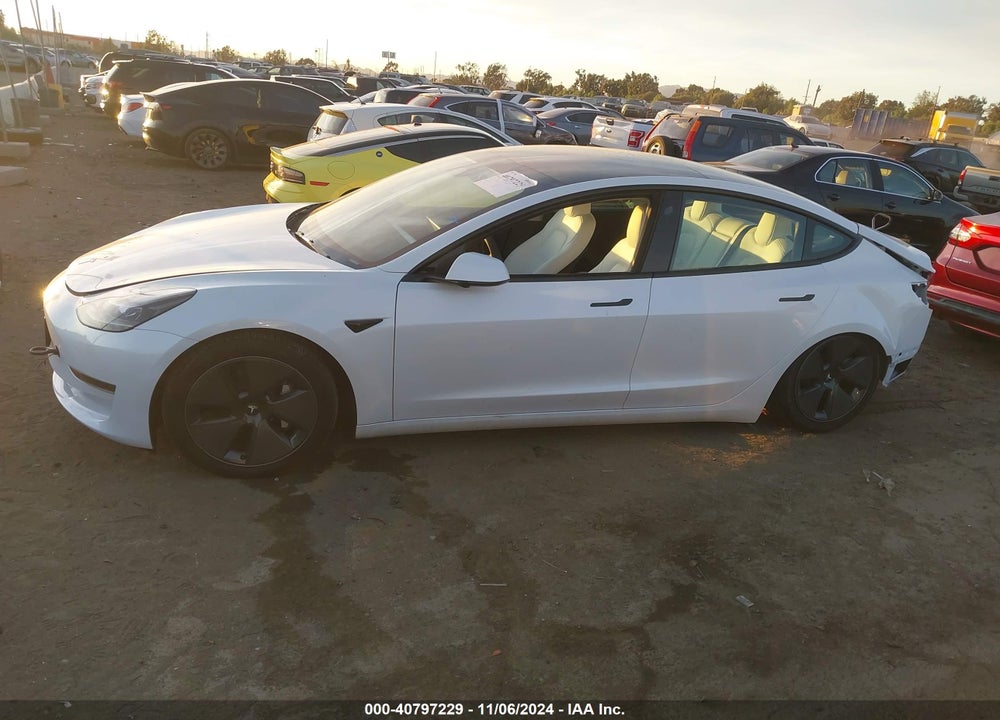 2023 TESLA MODEL 3 REAR-WHEEL DRIVE VIN: 5YJ3E1EA3PF573136