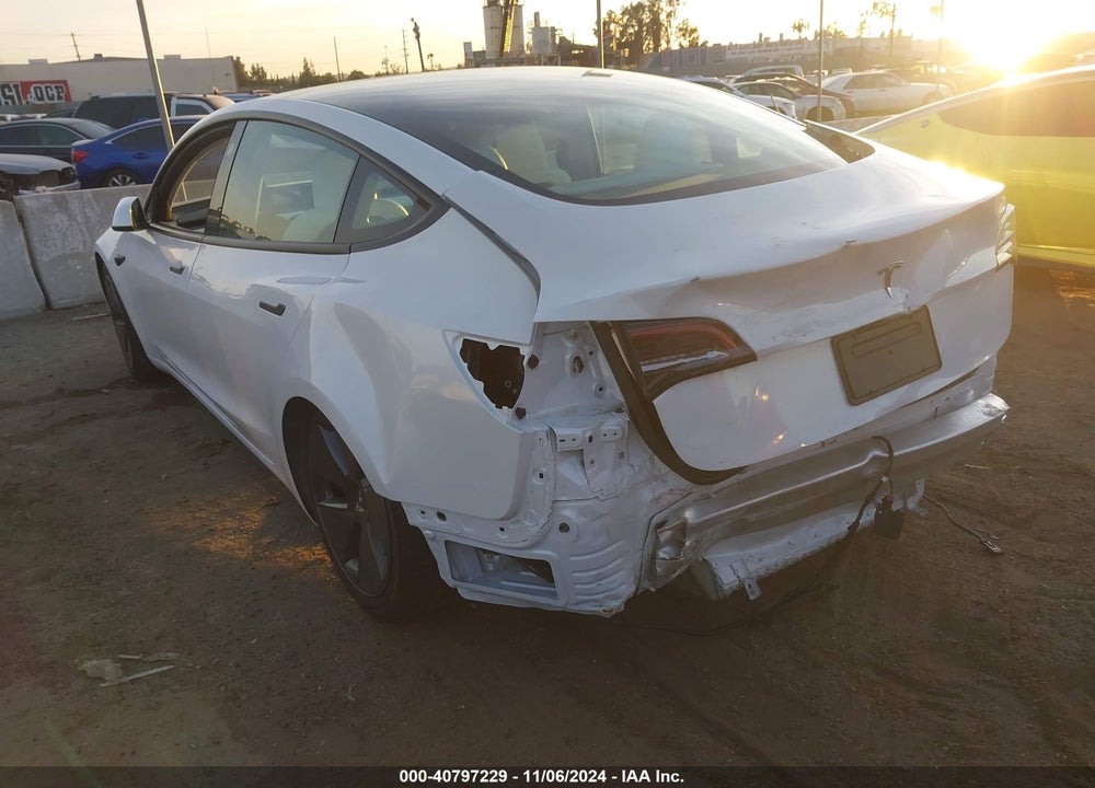 2023 TESLA MODEL 3 REAR-WHEEL DRIVE VIN: 5YJ3E1EA3PF573136