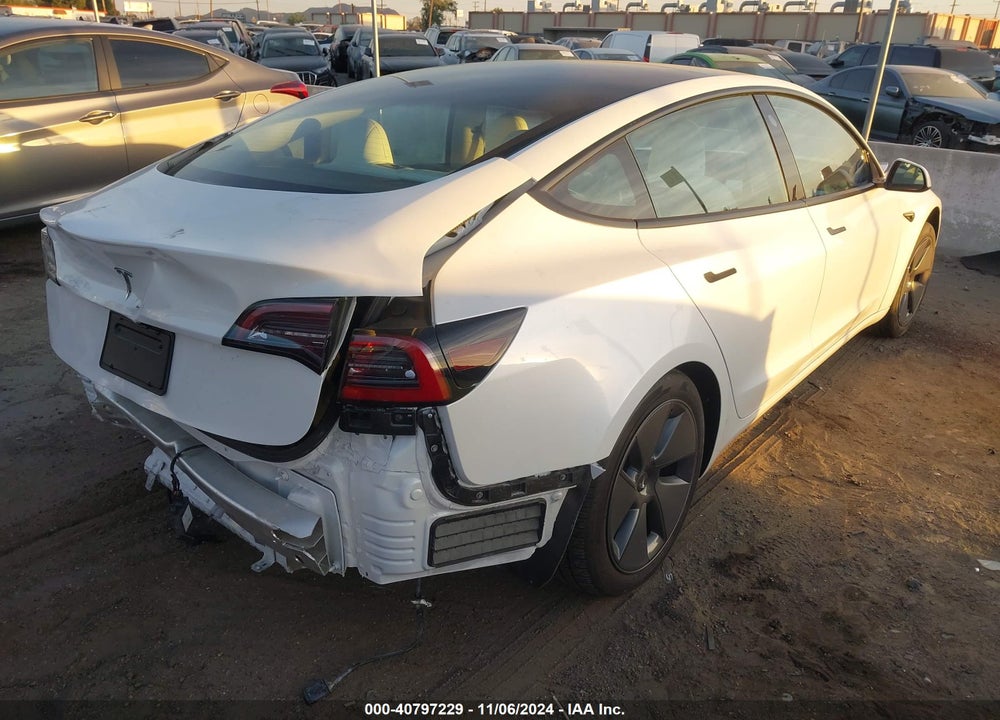2023 TESLA MODEL 3 REAR-WHEEL DRIVE VIN: 5YJ3E1EA3PF573136
