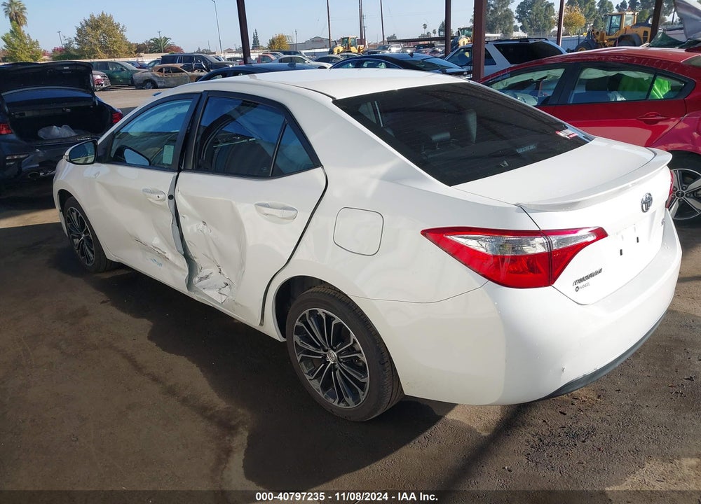 2014 TOYOTA COROLLA S PLUS VIN: 5YFBURHE3EP094566