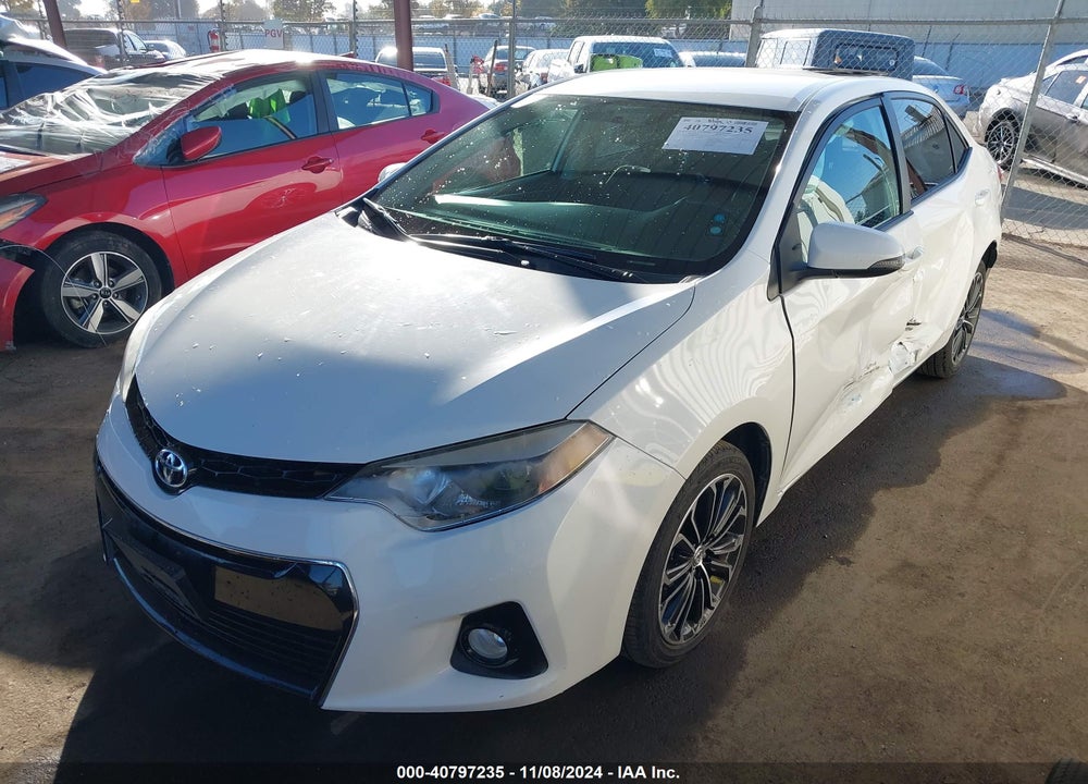 2014 TOYOTA COROLLA S PLUS VIN: 5YFBURHE3EP094566
