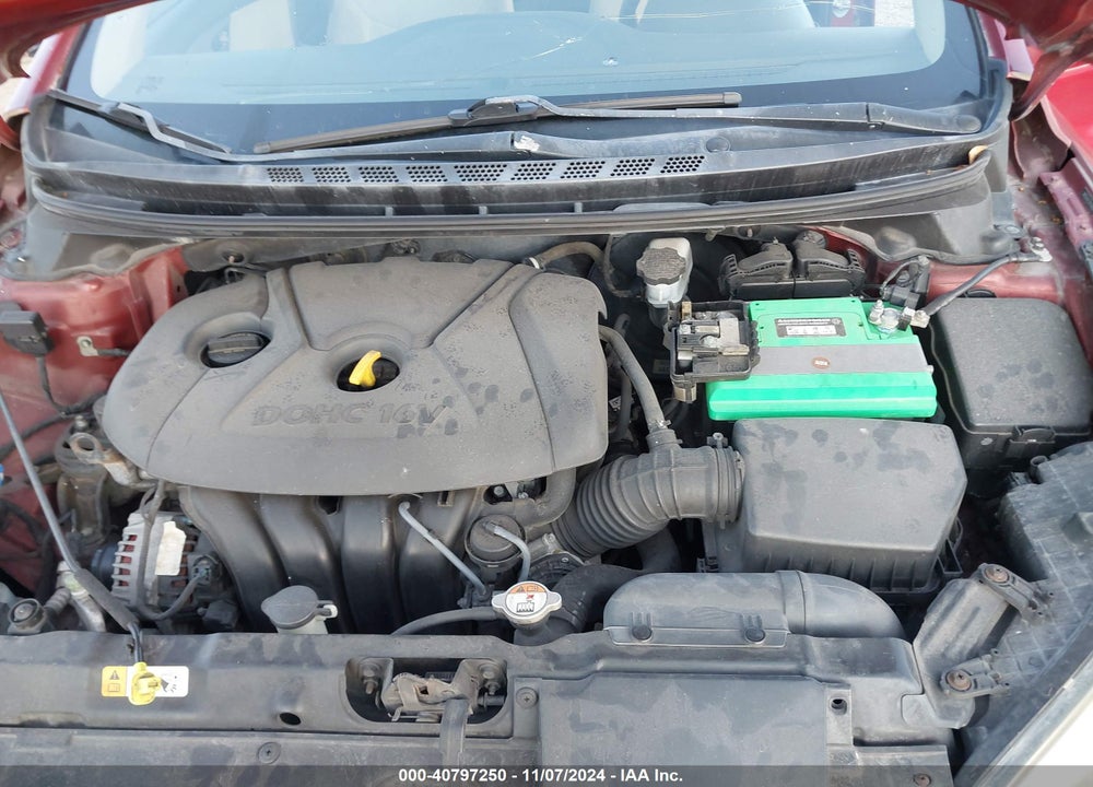 2013 HYUNDAI ELANTRA GLS VIN: 5NPDH4AE3DH194687