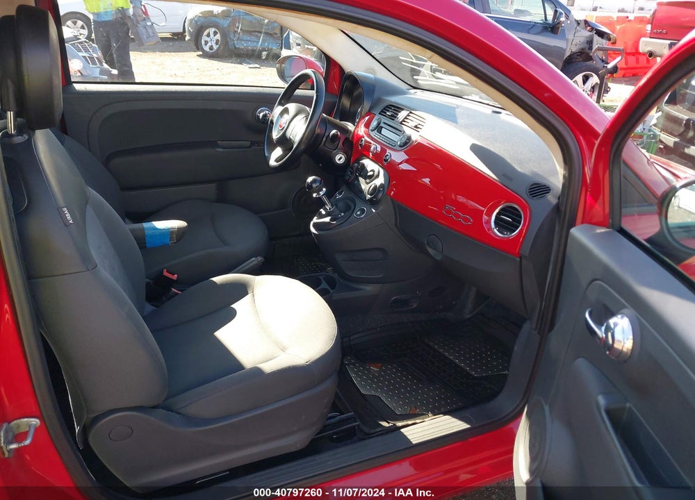2012 FIAT 500 POP VIN: 3C3CFFAR7CT304014