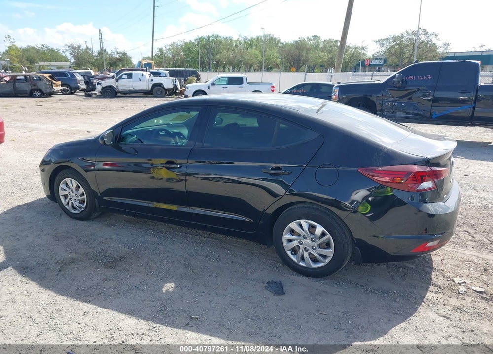 2019 HYUNDAI ELANTRA SE VIN: KMHD74LF0KU869709