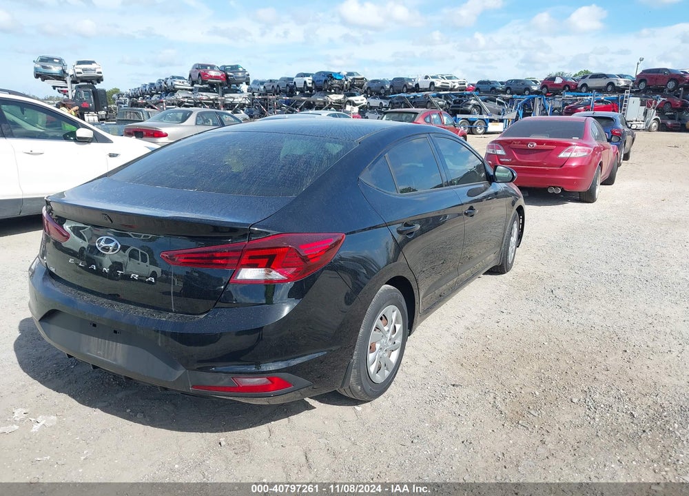 2019 HYUNDAI ELANTRA SE VIN: KMHD74LF0KU869709