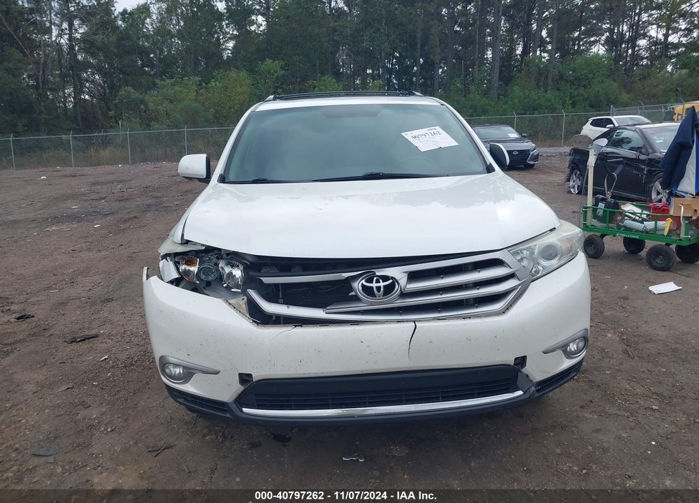 2012 TOYOTA HIGHLANDER LIMITED V6 VIN: 5TDYK3EH0CS087381