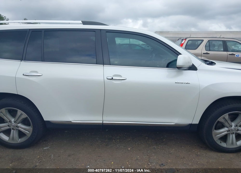 2012 TOYOTA HIGHLANDER LIMITED V6 VIN: 5TDYK3EH0CS087381