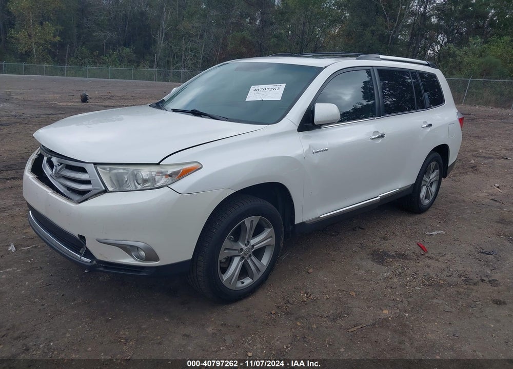 2012 TOYOTA HIGHLANDER LIMITED V6 VIN: 5TDYK3EH0CS087381