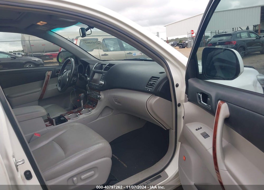2012 TOYOTA HIGHLANDER LIMITED V6 VIN: 5TDYK3EH0CS087381