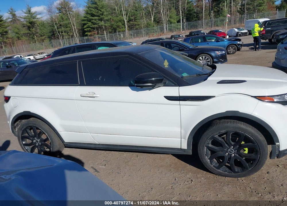 2012 LAND ROVER RANGE ROVER EVOQUE PURE PLUS VIN: SALVT1BG8CH622065