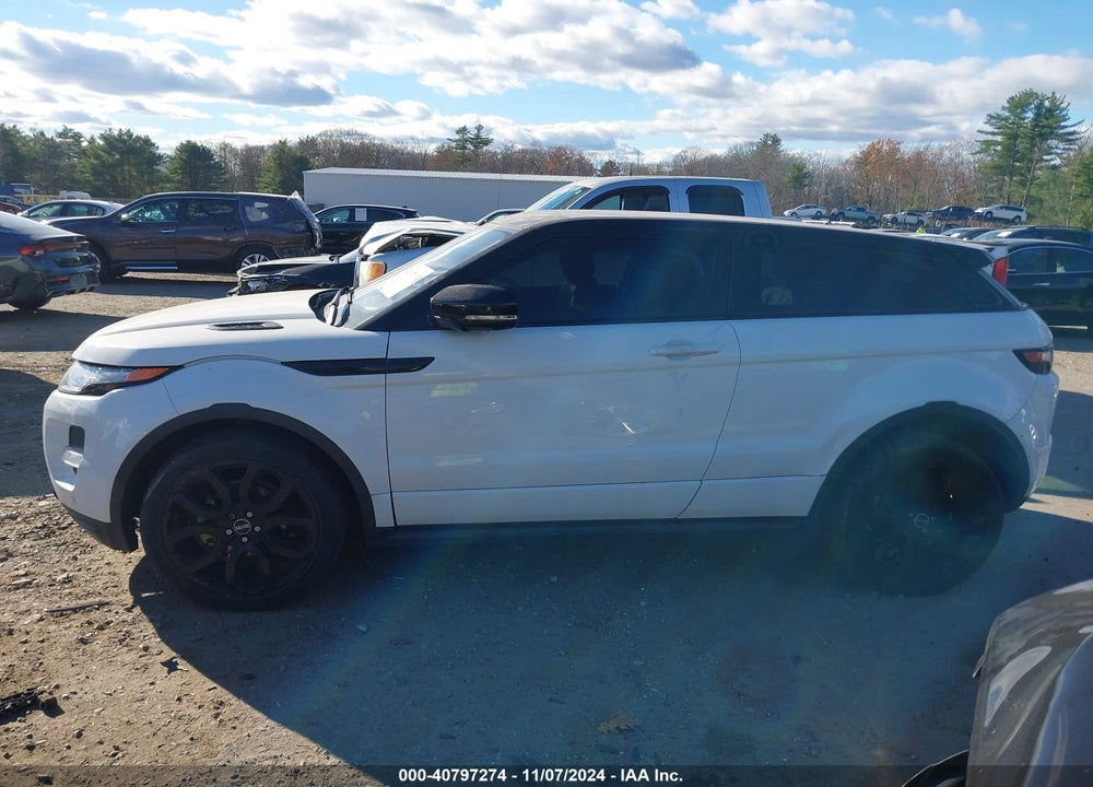 2012 LAND ROVER RANGE ROVER EVOQUE PURE PLUS VIN: SALVT1BG8CH622065