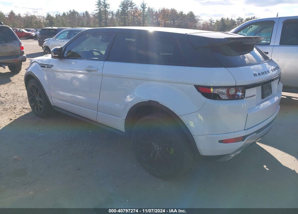2012 LAND ROVER RANGE ROVER EVOQUE PURE PLUS VIN: SALVT1BG8CH622065