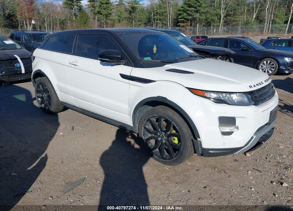 2012 LAND ROVER RANGE ROVER EVOQUE PURE PLUS VIN: SALVT1BG8CH622065