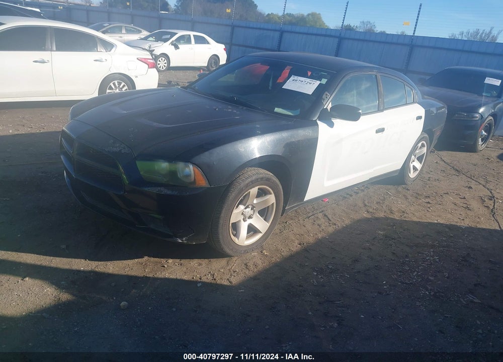 2011 DODGE CHARGER POLICE VIN: 2B3CL1CG9BH540143