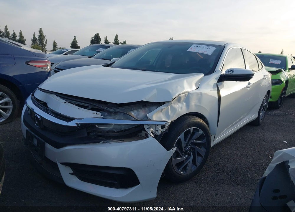 2018 HONDA CIVIC EX VIN: 2HGFC2F71JH532146