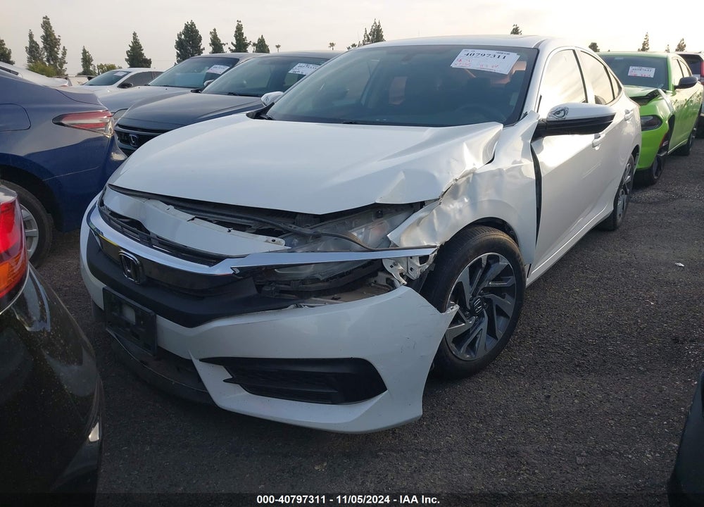 2018 HONDA CIVIC EX VIN: 2HGFC2F71JH532146