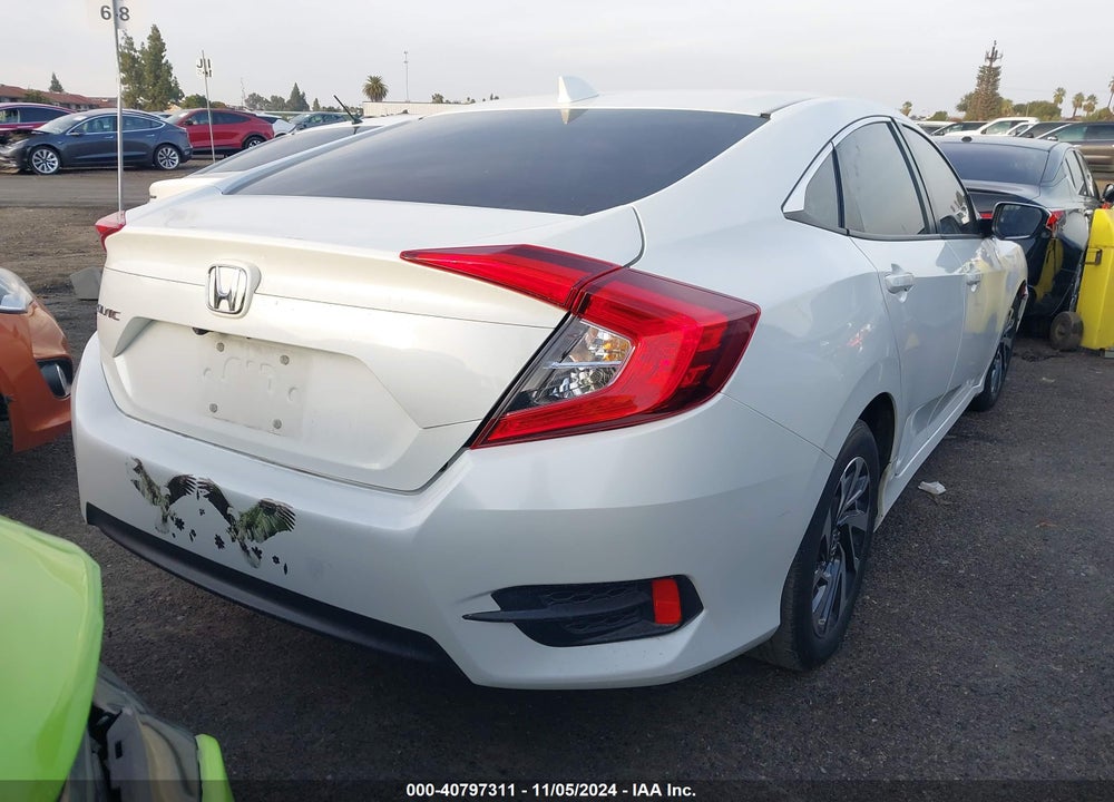 2018 HONDA CIVIC EX VIN: 2HGFC2F71JH532146