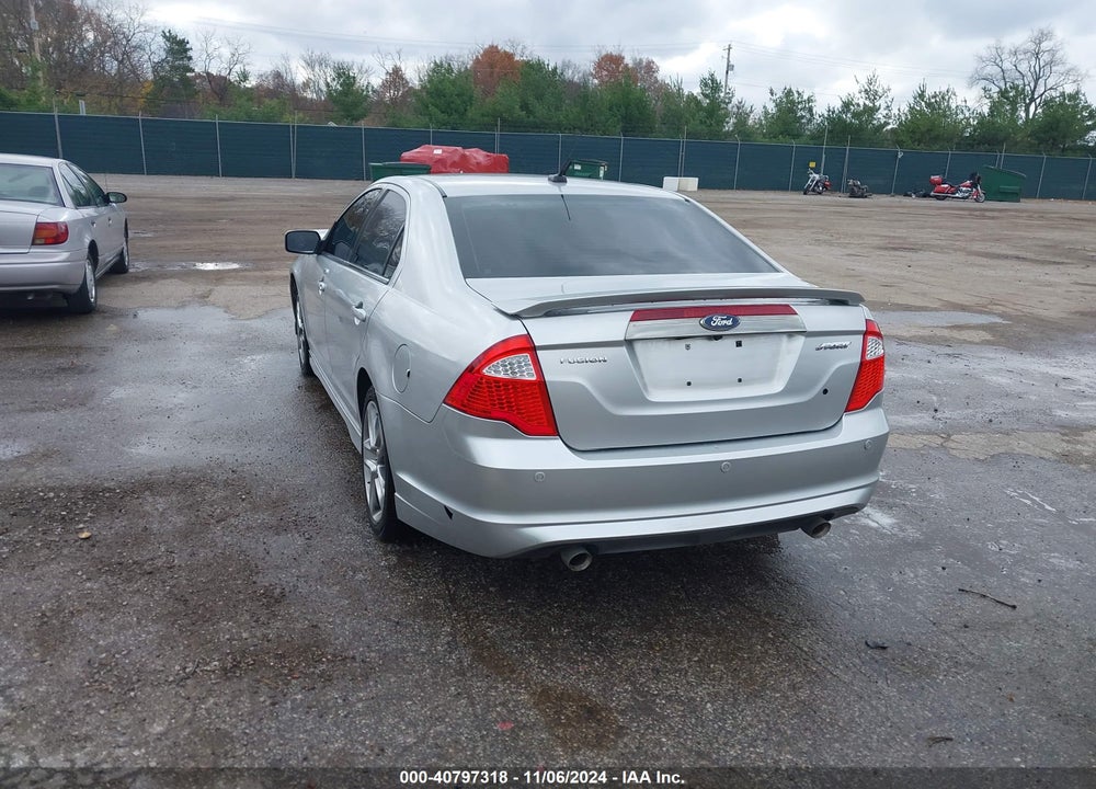 2011 FORD FUSION SPORT VIN: 3FAHP0KC6BR159538