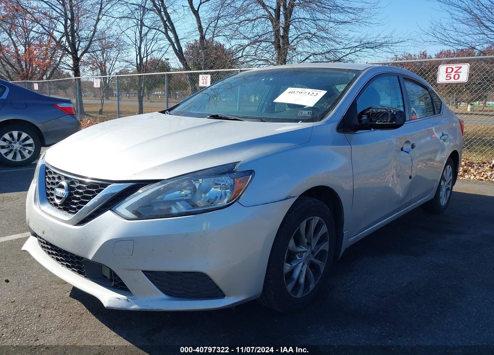 2019 NISSAN SENTRA SV VIN: 3N1AB7AP6KY437872