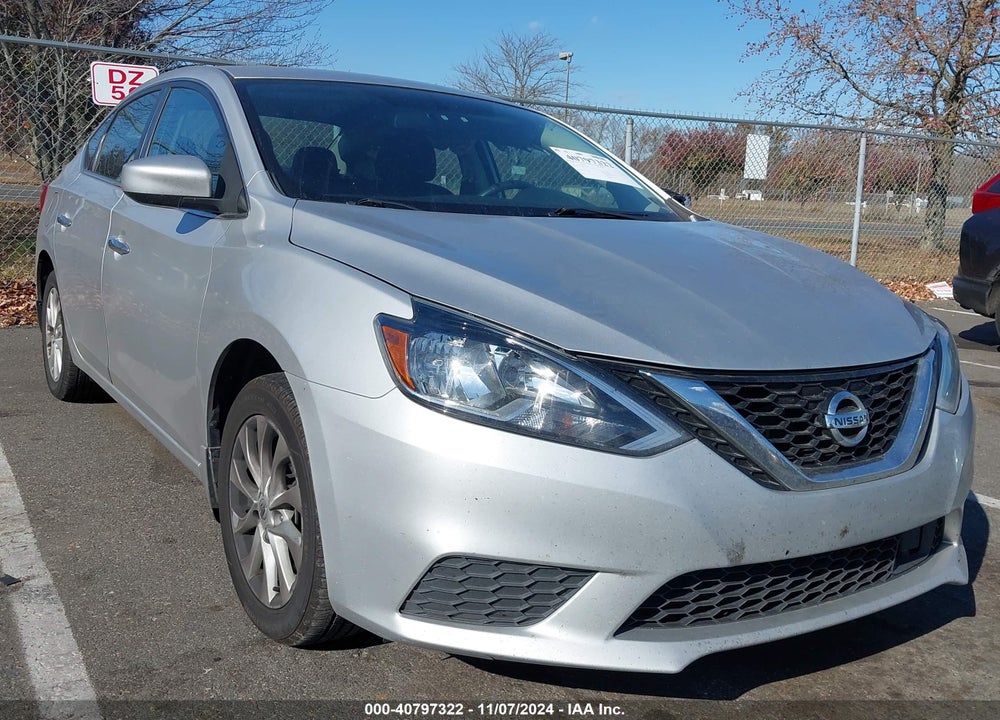 2019 NISSAN SENTRA SV VIN: 3N1AB7AP6KY437872